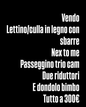 Prodotti per infanzia