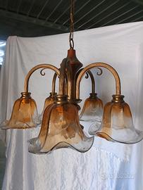 lampadario vintage 