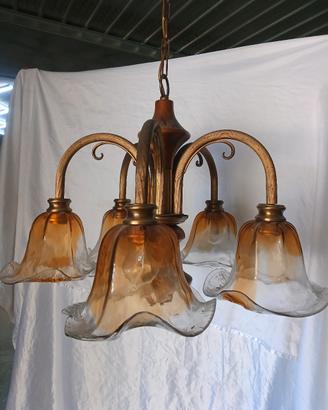 lampadario vintage 