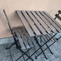 Ikea TÄRNÖ
Tavolino con 2 sedie da esterno 