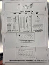 Tenda a fili/catene di design – Nuova – 290x76cm