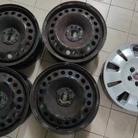 Cerchi in ferro da 16 pollici Fiat