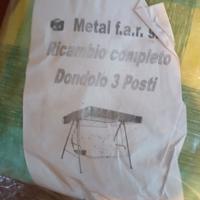 Set completo per dondolo a 3 posti