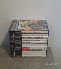 Lotto 10 Giochi PlayStation 2 Originali