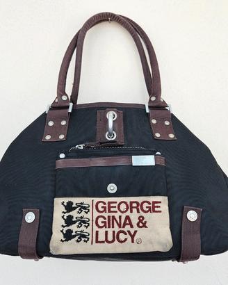 Borsa George Gina & Lucy originale nera in tessuto