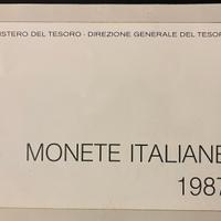 1987 Fior di conio per Leopardi