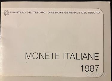 1987 Fior di conio per Leopardi