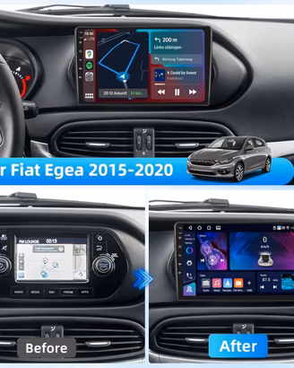 Autoradio per fiat Egea e fiat Tipo 9" pollici and