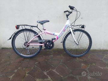 Bicicletta bambina ragazza misura 24