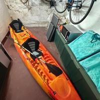 Canoa Tribord Cuorak  (2 Adulti + 1 Bambino)