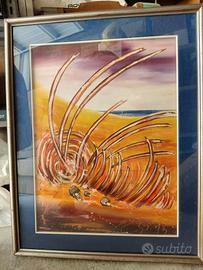 quadro 'scheletro cetaceo'