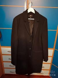 Cappotto "H&M" misto lana taglia 50