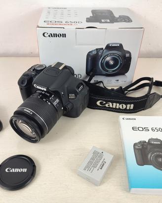 Reflex Canon 650D Touch Video FULL HD Perfettament