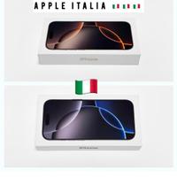 iPhone 16-16 Pro-16 Pro Max nuovi gar🇮🇹24M Apple