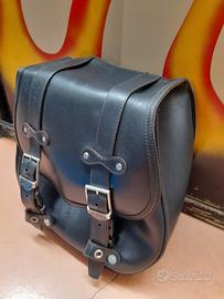 Borsa in cuoio per Sportster e Dyna