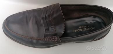 mocassini vera pelle uomo