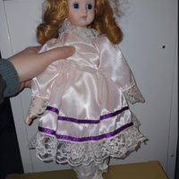 Bambola Vintage in Porcellana - Altezza 40 cm