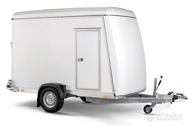 Rimorchio furgonato  monoasse MC 1300 Kg.
