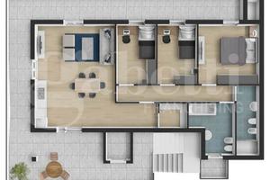 Nuovo attico con terrazza a livello di 60 mq