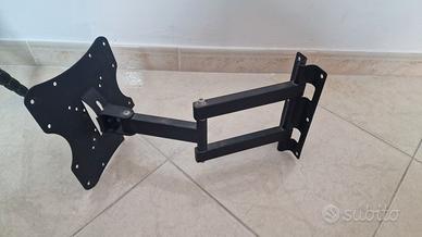 Supporto TV da parete per TV da 14" a 37" reclinab