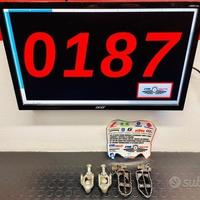 SUPPORTI PEDANE E PEDANE HONDA CR 250 DAL 1997 AL 