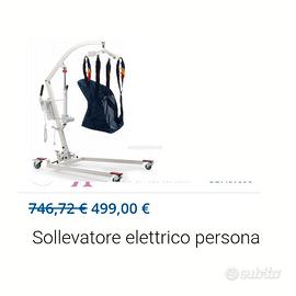 sollevatore elettrico persona 