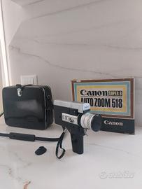 Cinepresa Canon Auto Zoom 518 Super 8 - Testata