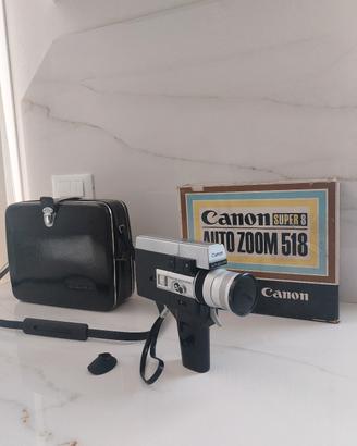 Cinepresa Canon Auto Zoom 518 Super 8 - Testata