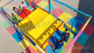 Gioco Struttura Cannoncini Spara Palline x Bambini