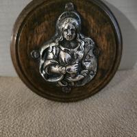 antica Madonna in argento 