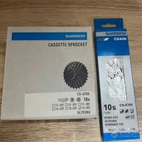 Cassetta Pacco pignoni Ultegra 6700 10 v 12-30 + C