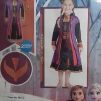 Costume Carnevale Anna Frozen II. Nuovo