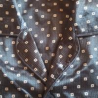 pigiama di raso felpato uomo 