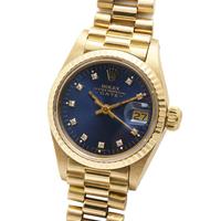 Rolex Lady Datejust  Oyster Perpetual blu dial