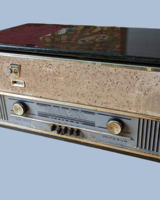Radio giradischi Minerva mod 658/5