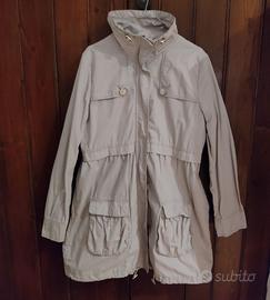 Cappotto trench parka da mezza stagione taglia L