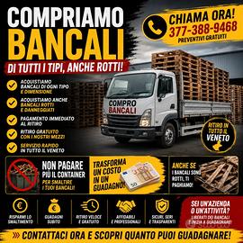 BANCALI IN TUTTO IL VENETO 📦
