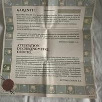 Certificati Rolex