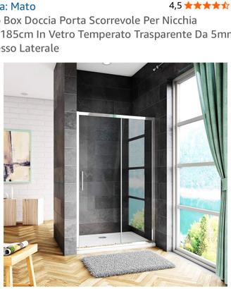Porta scorrevole doccia