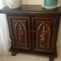 coppia di credenze antichità spagnola