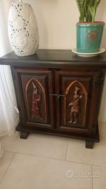 coppia di credenze antichità spagnola