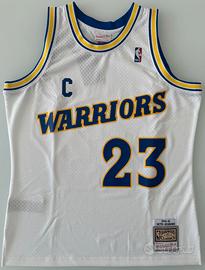 Mitch Richmond Golden State Warriors canotta NBA L