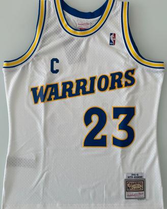 Mitch Richmond Golden State Warriors canotta NBA L