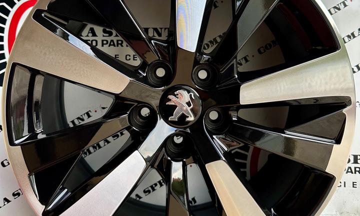 4 CERCHI IN LEGA ORIGINALI RAGGIO 17 PEUGEOT 3008