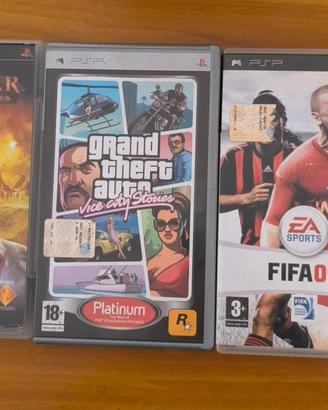 5 Giochi PSP