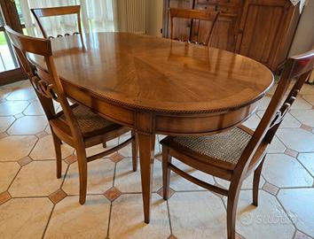 Tavolo in noce massello 