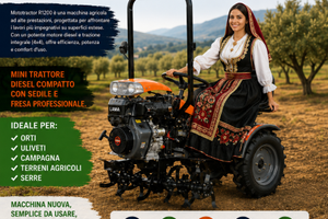 Mototractor R1200 - MINI TRATTORE - PROMO