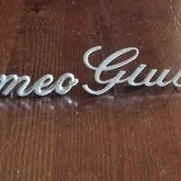 Scritta sigla cofano posteriore per alfa romeo giu