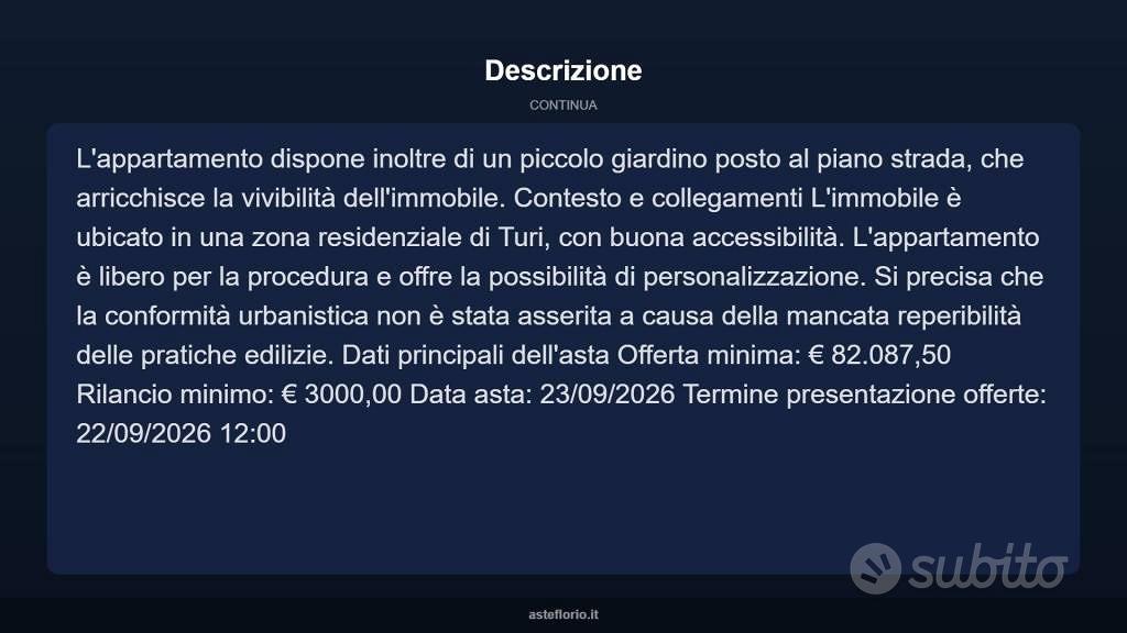 Appartamento – Turi - Vista 4