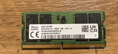 RAM DDR5 32 gb